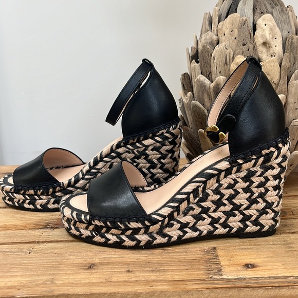 NWOT Coach Leather Espadrilles - Picture 3 of 7